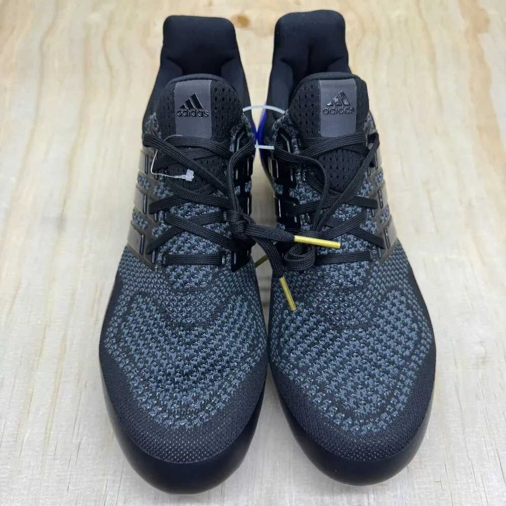 NEW adidas Ultraboost Boost Football Cleats Men Black Shoes Sz 10.5 JP7410